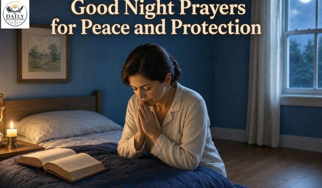 Good Night Prayers for Peace and Protection
