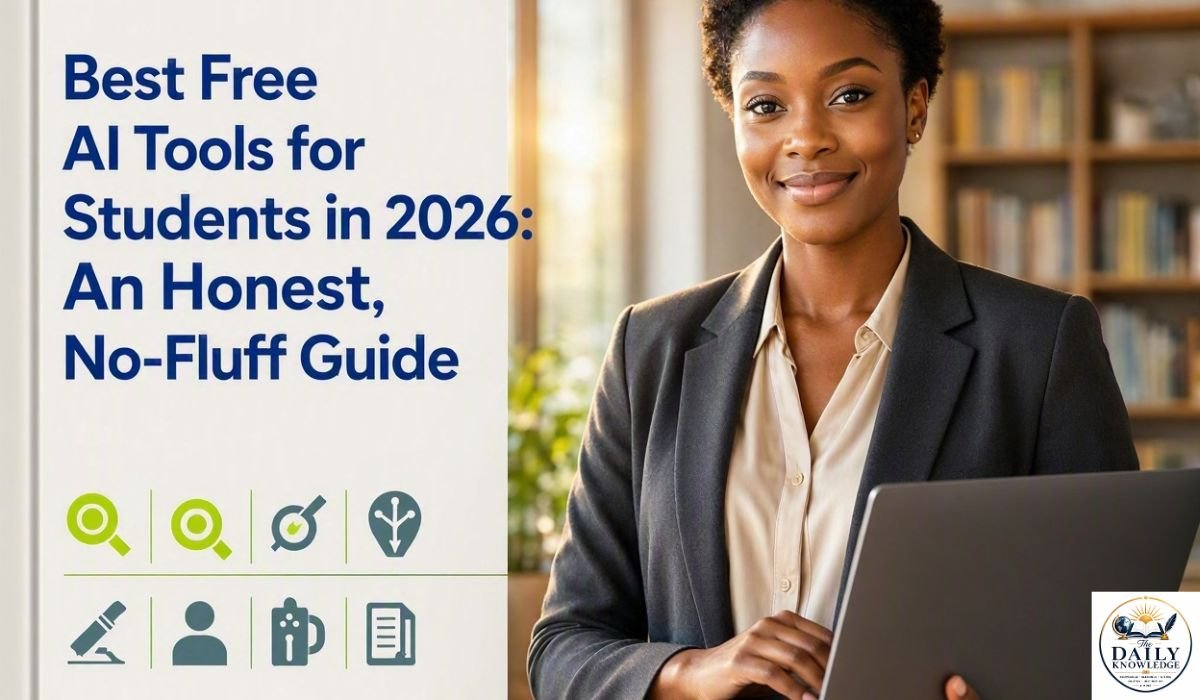 Best Free AI Tools for Students in 2026: An Honest, No-Fluff Guide